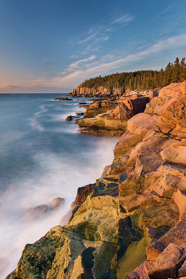 Coastal Photograph - Granite Coast #1 by Michael Blanchette Photography