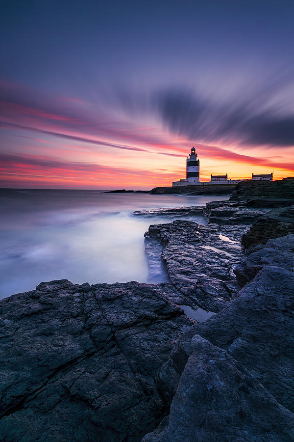 Great Lighthouses Of Ireland - Hook Head Lighthouse Photograph by Peter ...