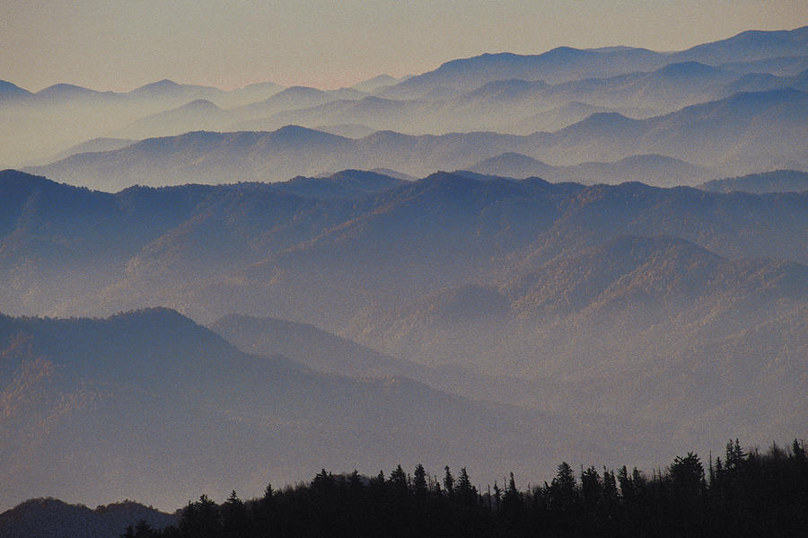Great Smoky Mountains In North Carolina #1 Photograph by Comstock