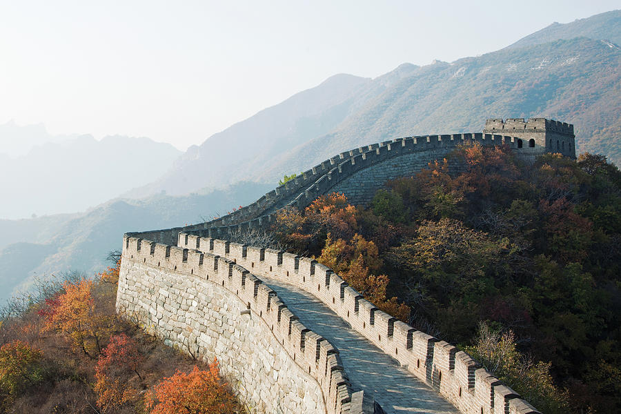 Great Wall In China #1 Photograph by Perkus