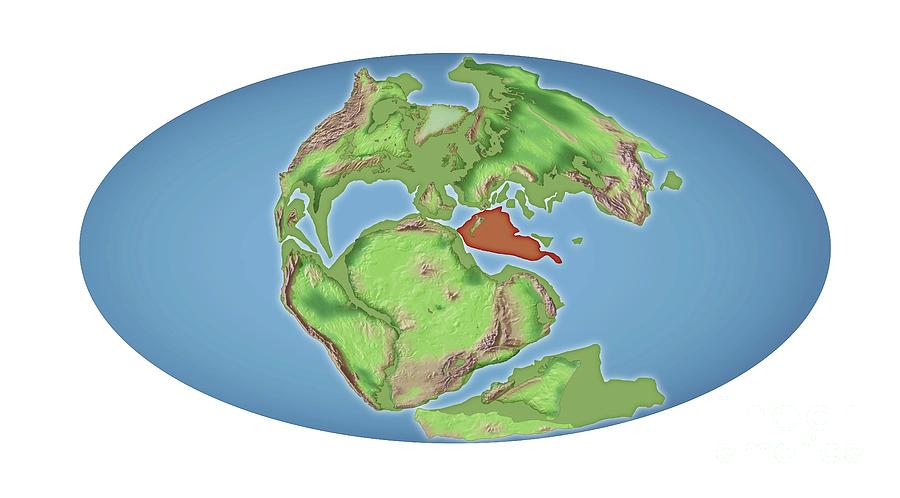 Greater Adria Lost Continent Photograph by Mikkel Juul Jensen / Science ...