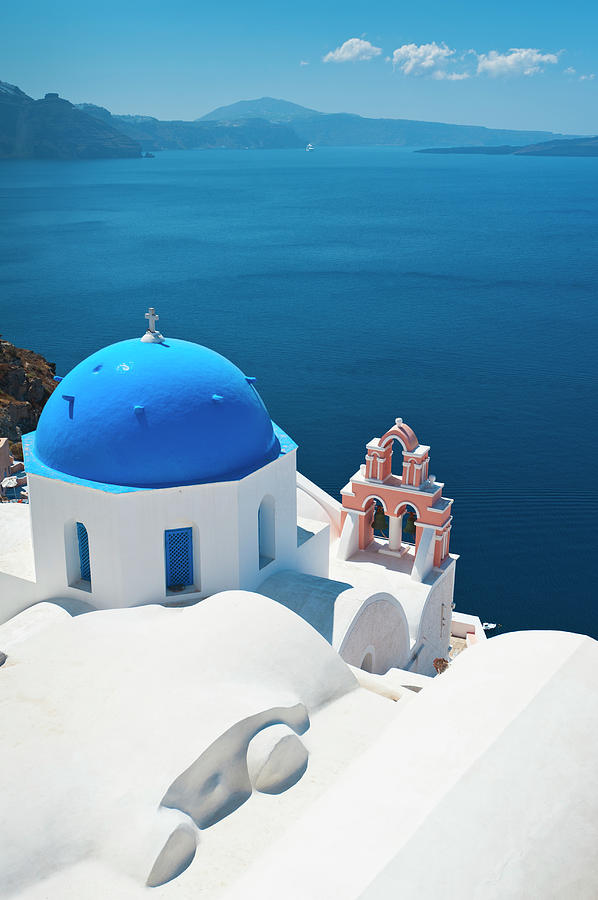 Greece, Cyclades Islands, Santorini #1 Photograph by Tetra Images