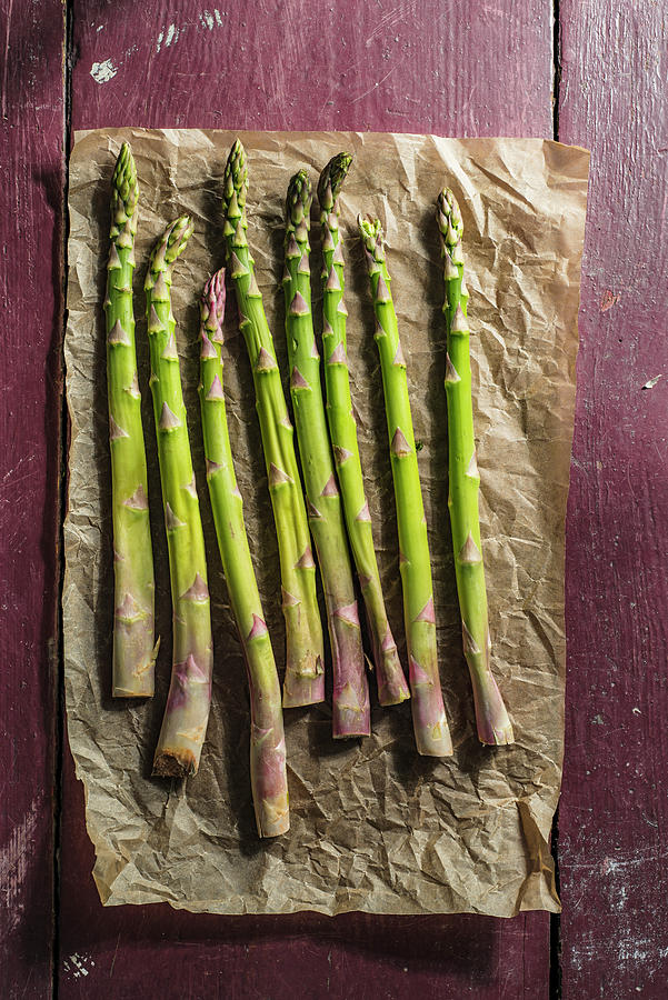 Green Asparagus #1 Photograph by Mateusz Siuta
