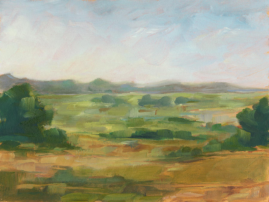 Green Valley Iv #1 Painting by Ethan Harper
