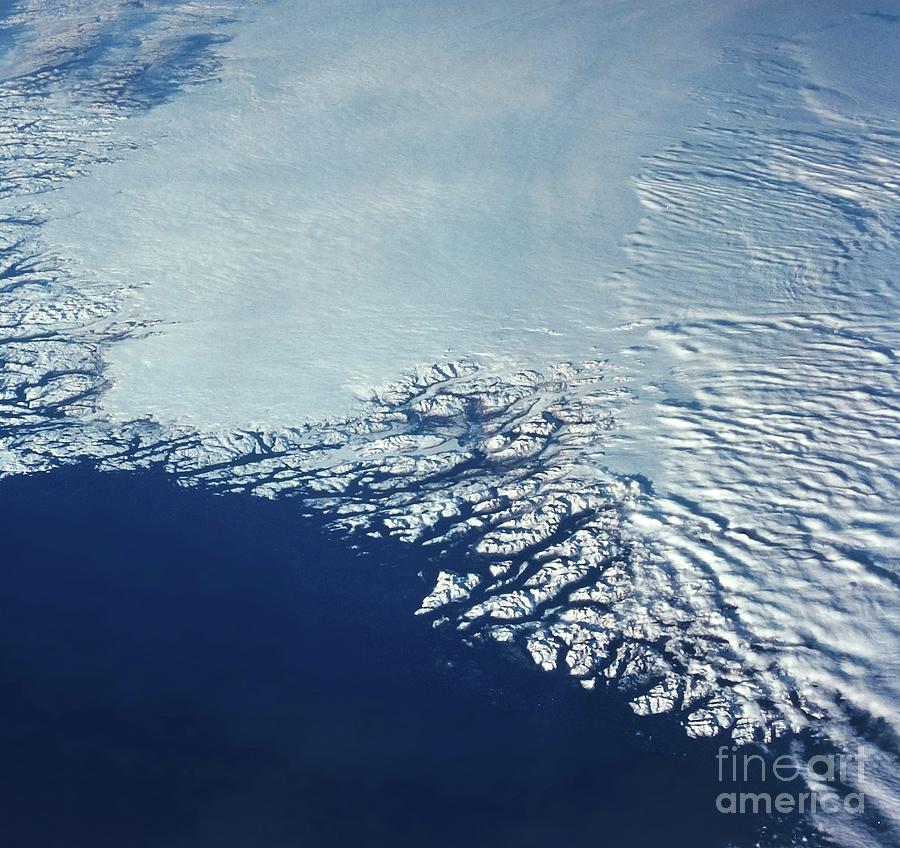 Greenland From Earth Orbit #1 Photograph by Nasa/vrs/detlev Van Ravenswaay/science Photo Library