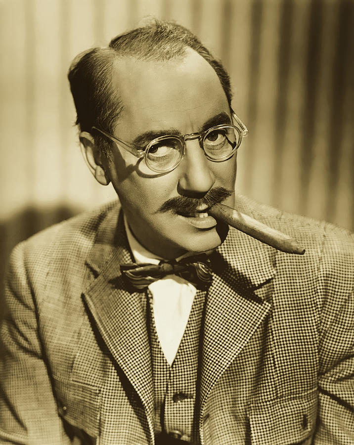 Groucho Marx Photograph - Groucho Marx 1947 #1 by Mountain Dreams