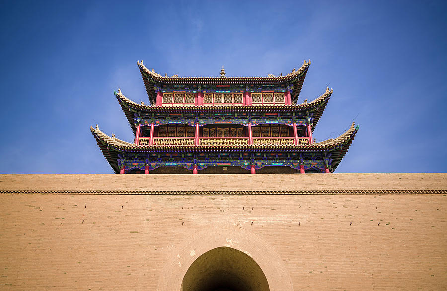 Guanghua Tower Guan City Jiayuguan Gansu China #1 Photograph by Adam Rainoff
