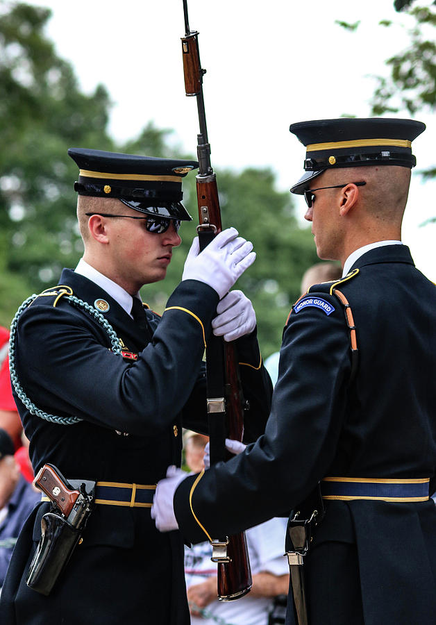 Guard Inspection Photograph by William E Rogers Fine Art America