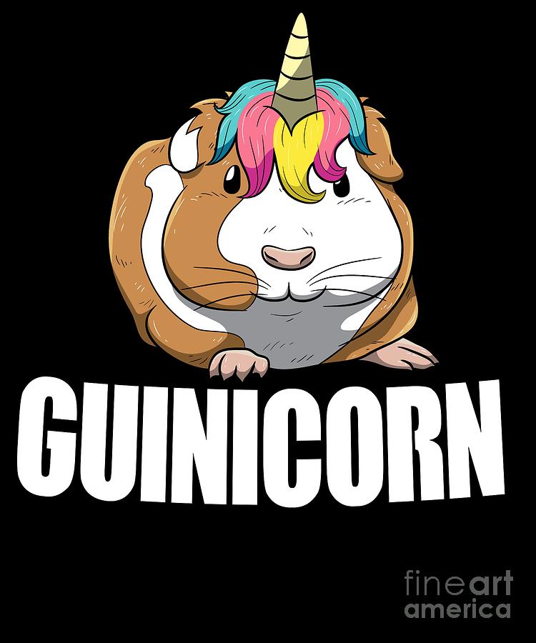 Guinea Pig Unicorn Rodent Gift