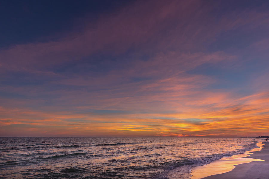 Gulf Sunset #1 Photograph by Jason Ellis