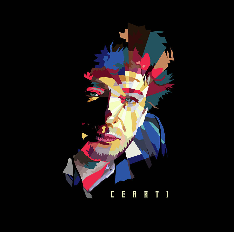 Gustavo Cerati Digital Art by Saul Herrera - Fine Art America