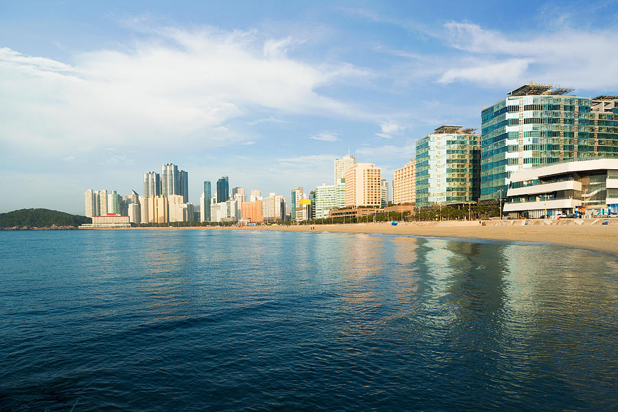 Haeundae Beach Is Busans Most Popular #1 Photograph by Prasit Rodphan ...