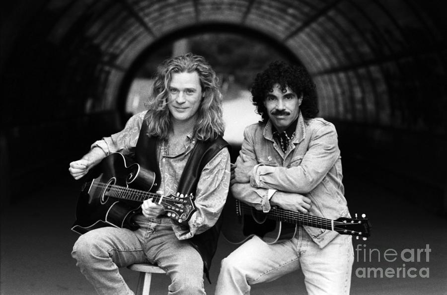 Hall And Oates #1 Photograph by The Estate Of David Gahr