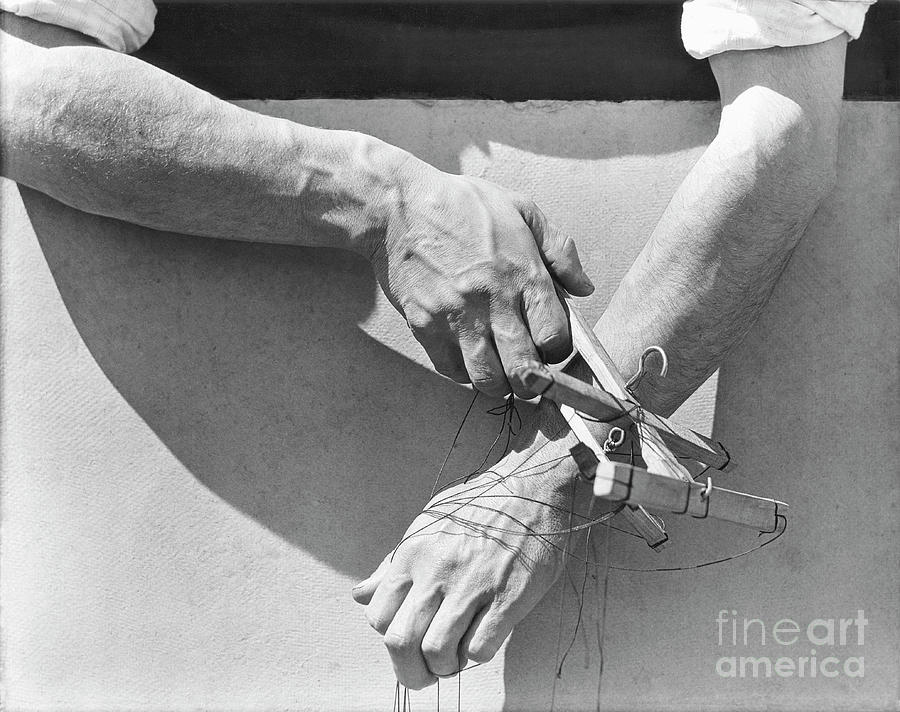 Tina Modotti Photograph - Hands Of The Puppeteer, 1929 by Tina Modotti