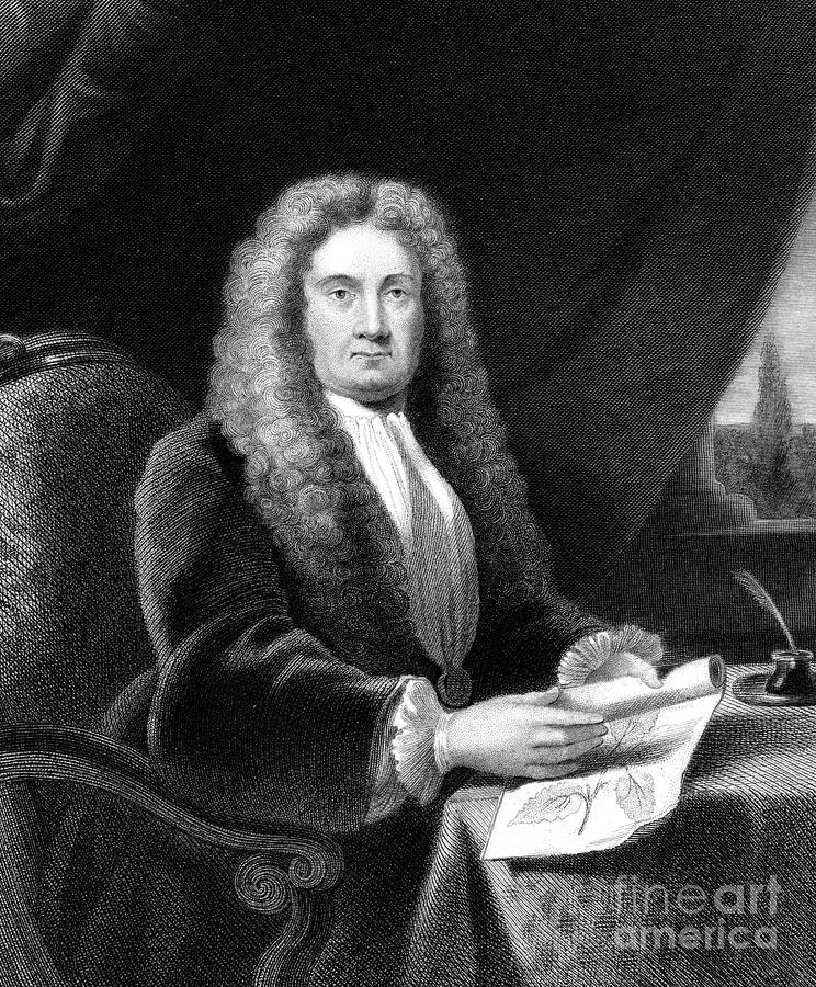 Hans Sloane, English Physician #1 Drawing by Print Collector