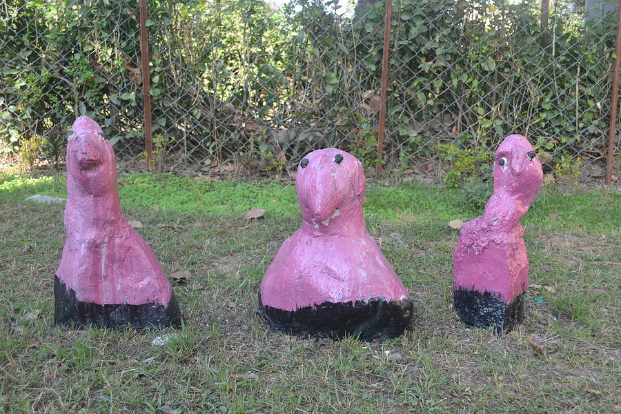 Happy Birds #1 Sculpture by Anand Swaroop Manchiraju