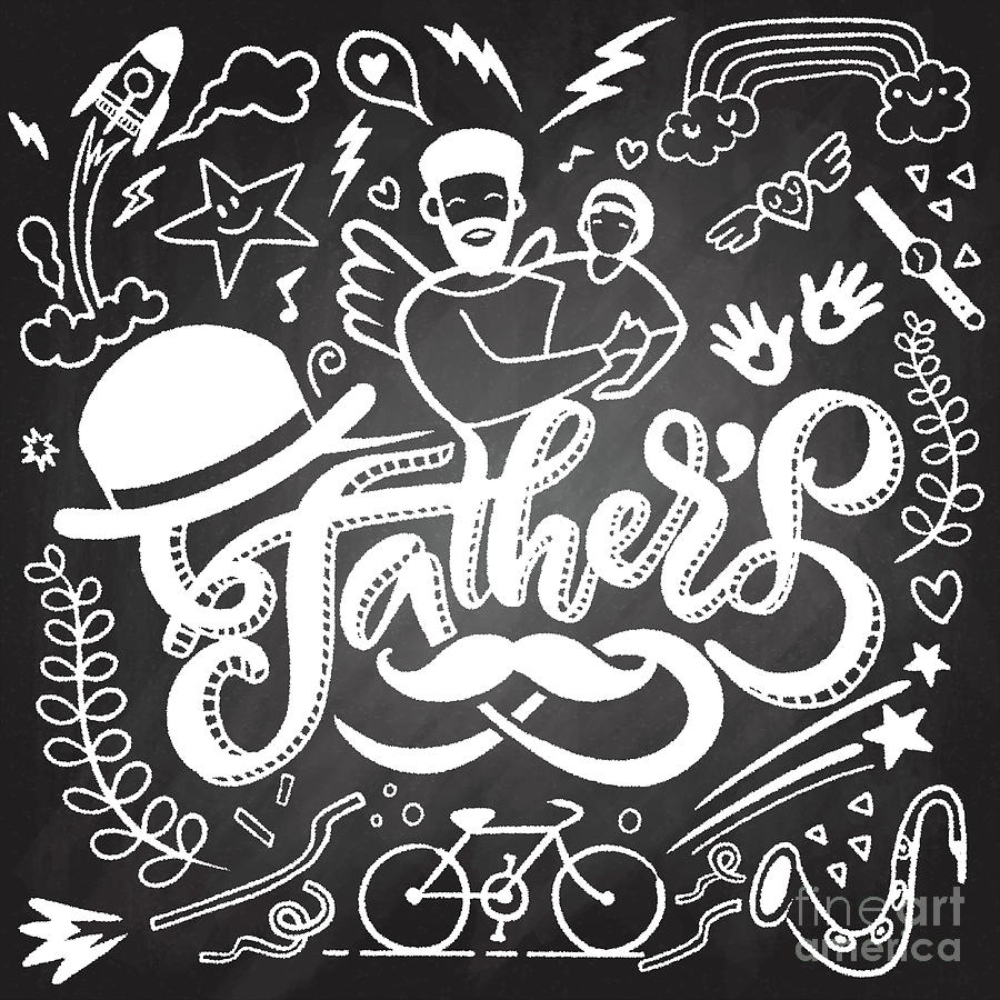 happy fathers day art
