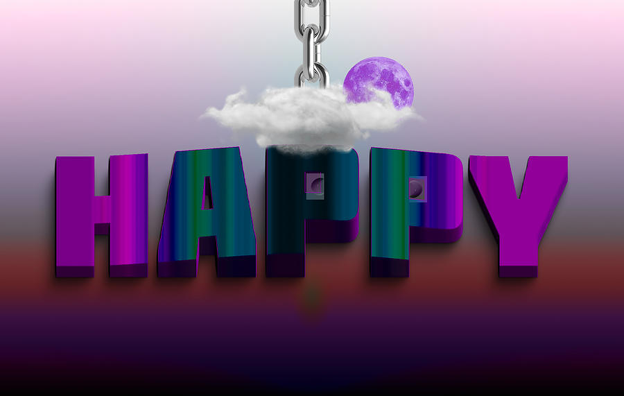Happy #1 Mixed Media by Marvin Blaine