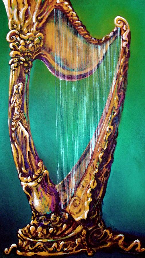 Harp #1 Digital Art by Kevin Middleton