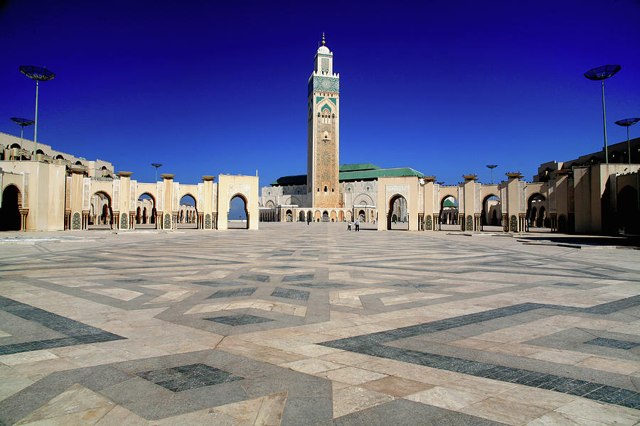 Hassan II Mosque - Casablanca, Morocco #1 Photograph by Hisham Ibrahim