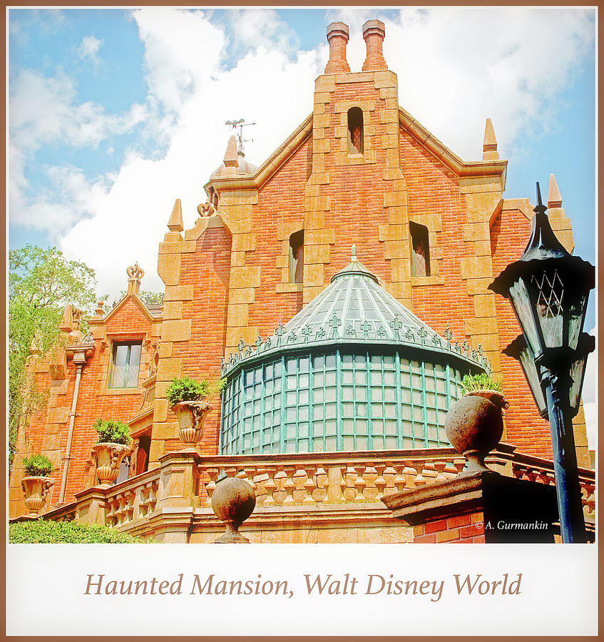 Haunted Mansion, Walt Disney World #1 Photograph by A Macarthur Gurmankin