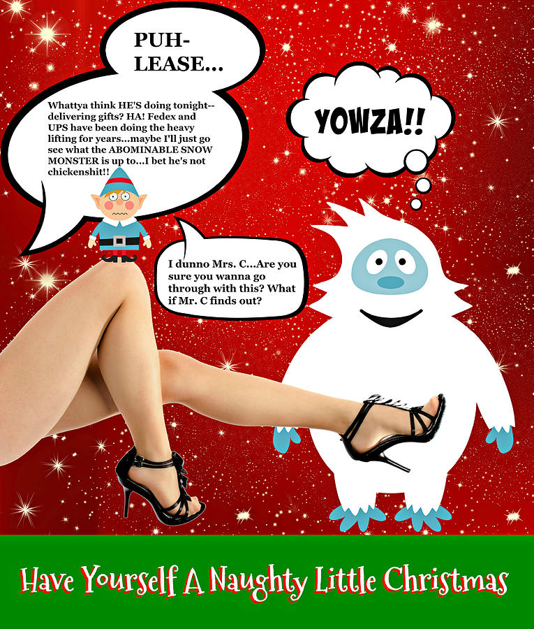 Christmas Photograph - Have Yourself A Naughty Little Christmas #1 by Aurelio Zucco