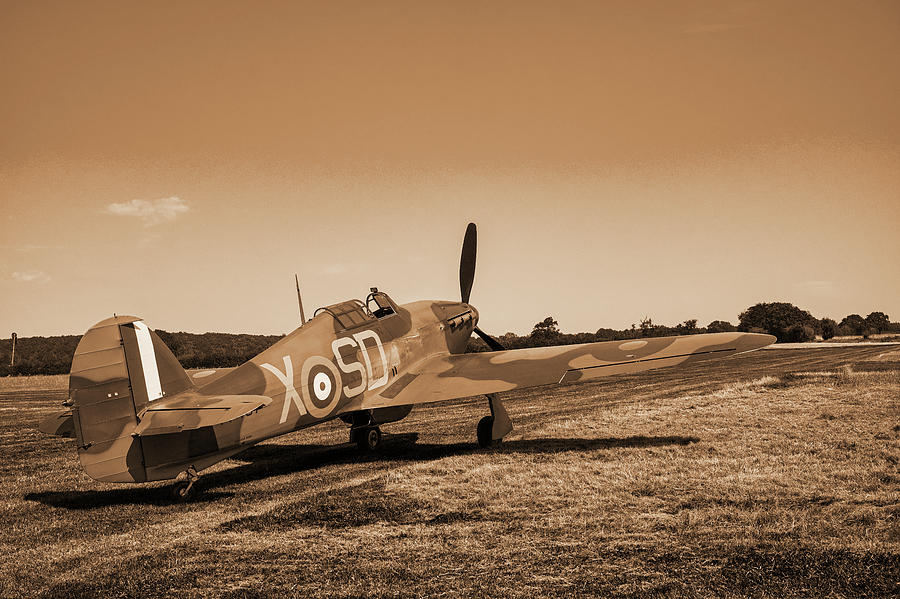 Hawker Hurricane V7497 #1 Photograph by Chris Day