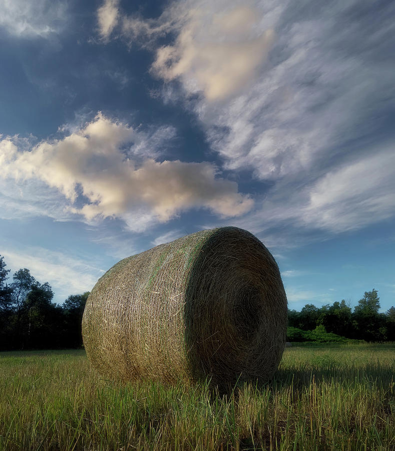 Hay Photograph - Hay Bale 2 by Jerry LoFaro
