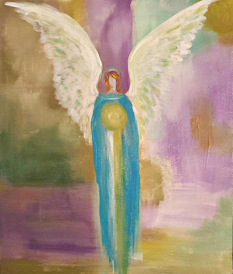 Healing Angels #1 Painting by Alma Yamazaki