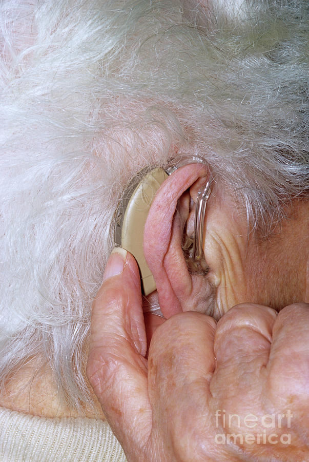 Device Photograph - Hearing Aid #1 by Jane Shemilt/science Photo Library