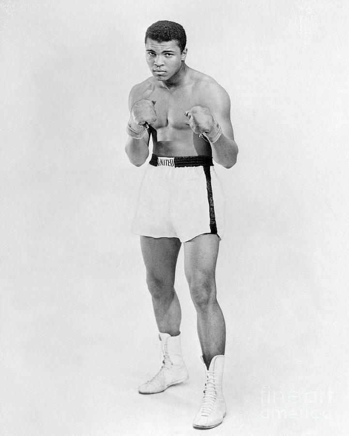 Heavyweight Boxer Muhammad Ali by Bettmann