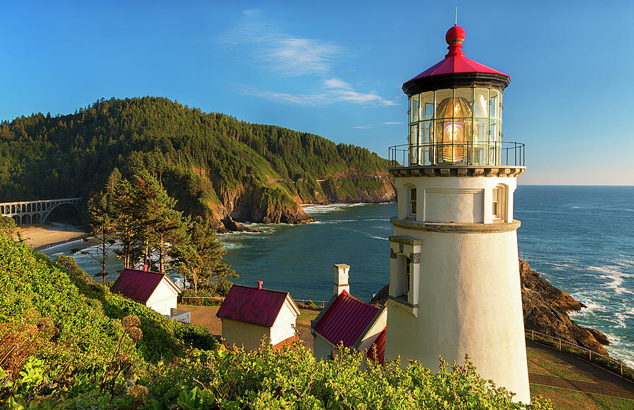 Heceta Head Lighthouse by Patrick Campbell Heceta Head Lighthouse by Patrick Campbell