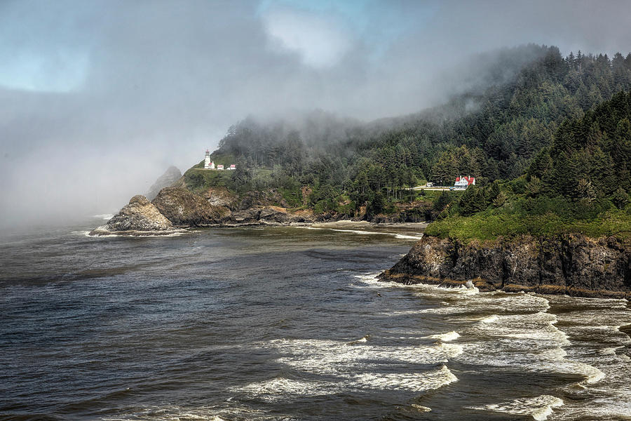 Heceta Head Lighthouse #2 Photograph by Wes and Dotty Weber