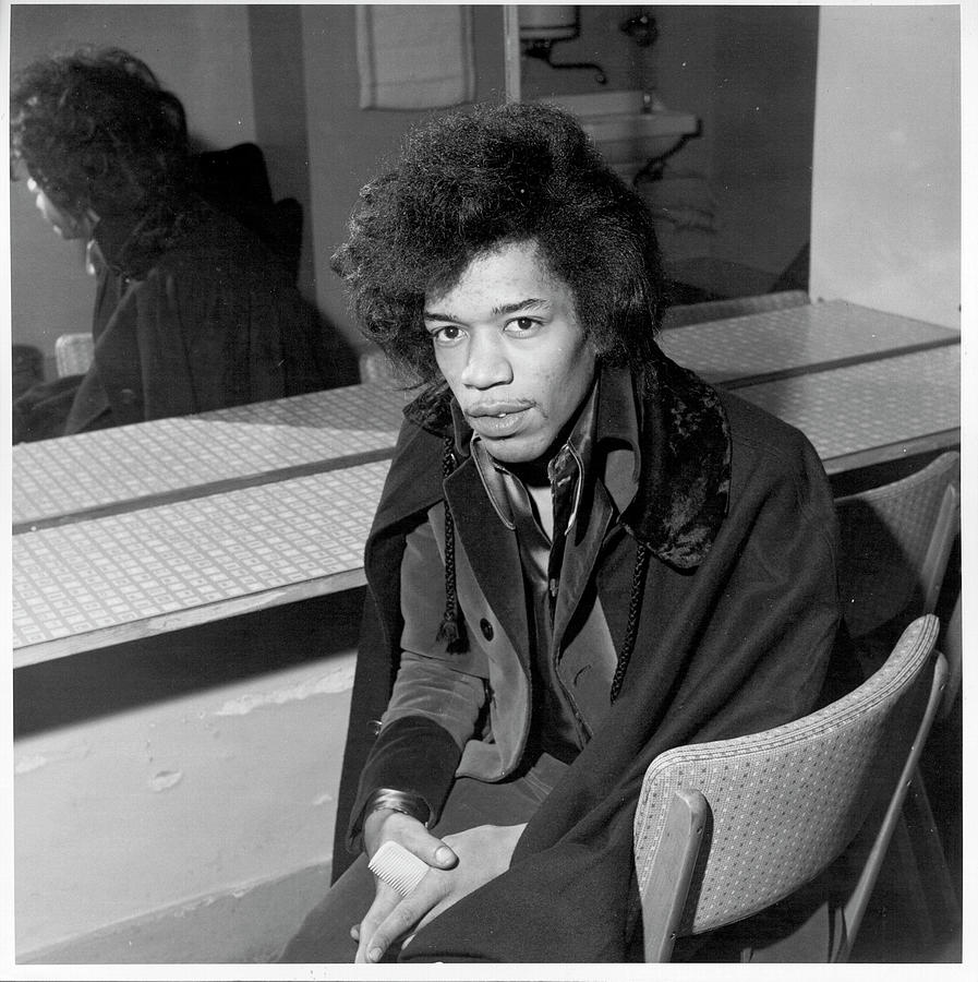 Hendrix In England #1 by Michael Ochs Archives