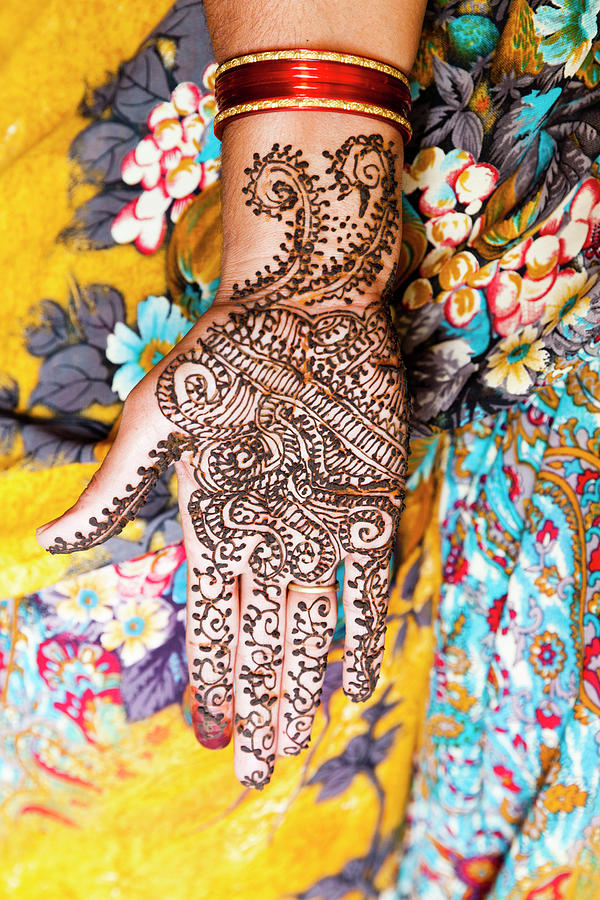 Henna Tattoo, India #1 Digital Art by Suzy Bennett