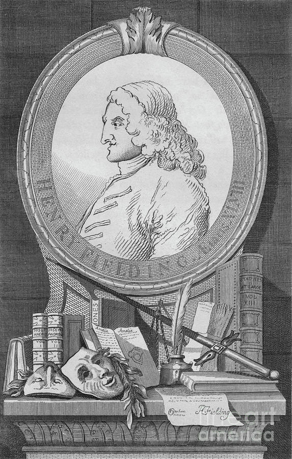 Henry Fielding #1 Drawing by Print Collector