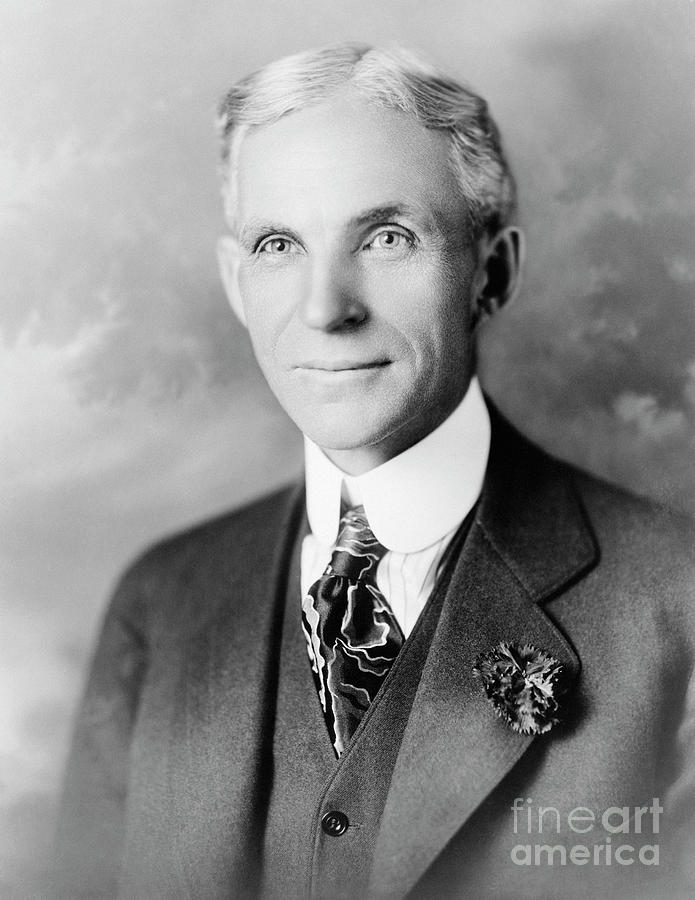 Henry Ford Photograph by Library Of Congress/science Photo Library