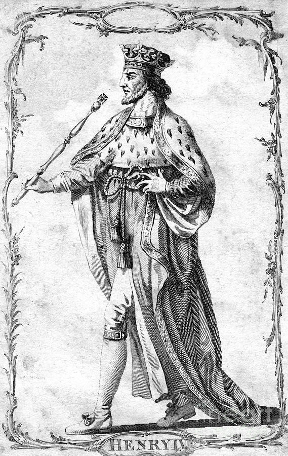Henry Iv, King Of France #1 Drawing by Print Collector