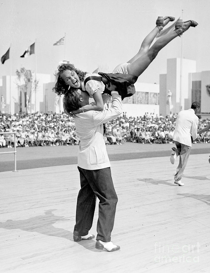 Hepcats James Brennan And Tessie Fekan #1 Photograph by New York Daily News Archive