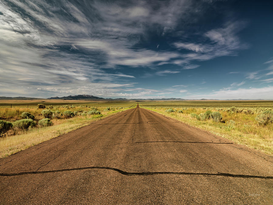 High Desert Road #1 Photograph by Leland D Howard