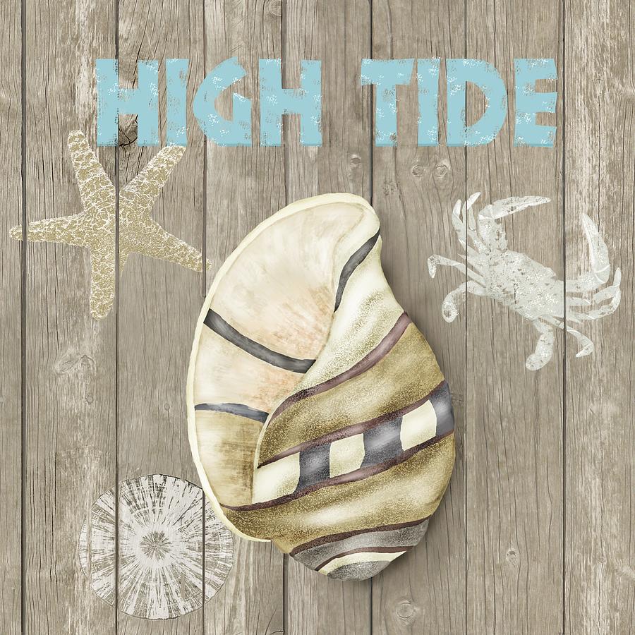 Inspirational Painting - High Tide Shoreline I #1 by Jade Reynolds