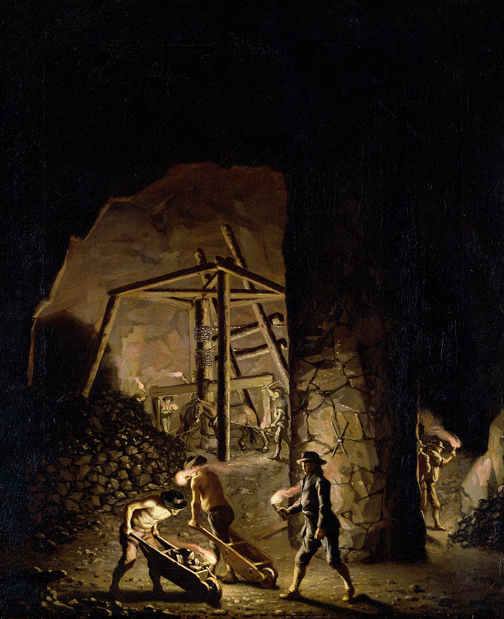 Hillestrom: Copper Mine #1 Painting by Pehr Hillestrom