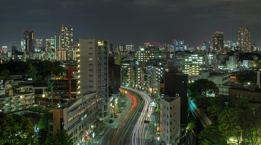 Hiroo Street, Tokyo #1 Photograph by Chris Jongkind