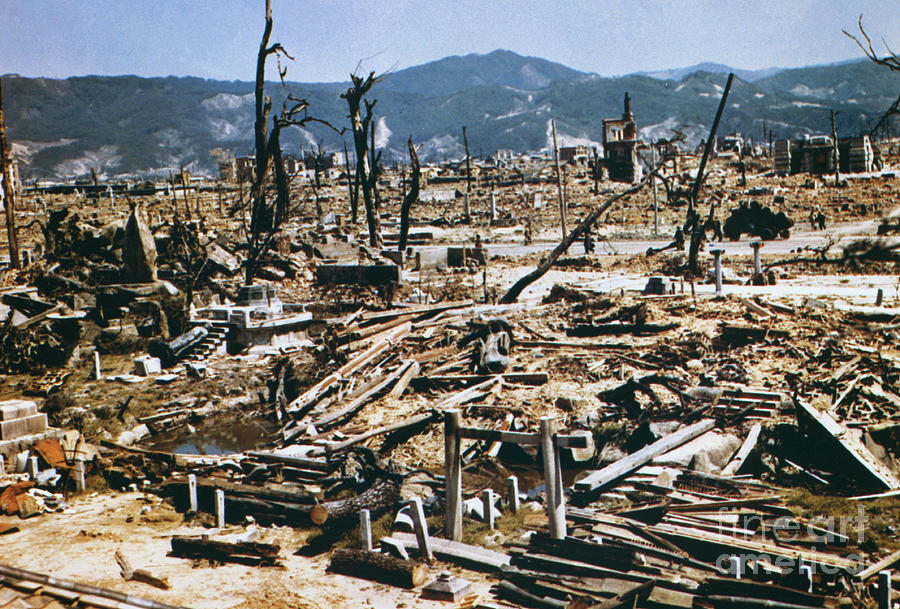 Hiroshima Aftermath #1 Photograph by Bettmann