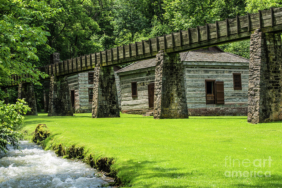 Rustic Pioneer Log Cabin - Salt Lake City by Gary Whitton