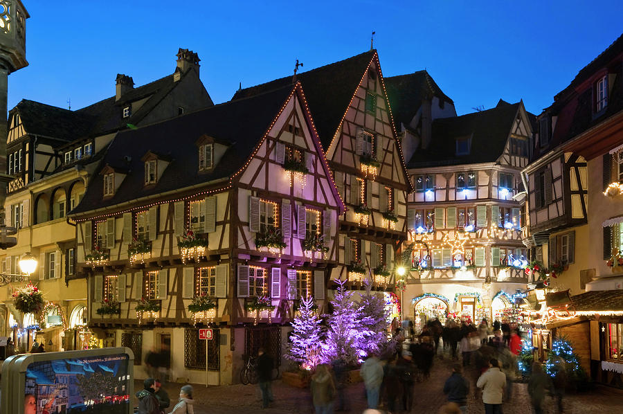 Historic Quarter In Winter, Colmar Photograph by Daniel Schoenen / Look ...