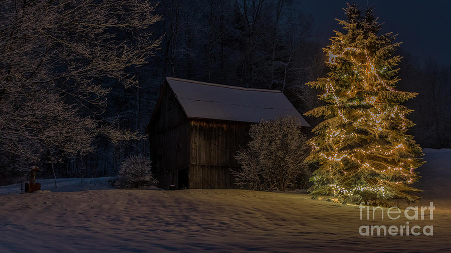 Holiday Season in Vermont #2 Photograph by New England Photography