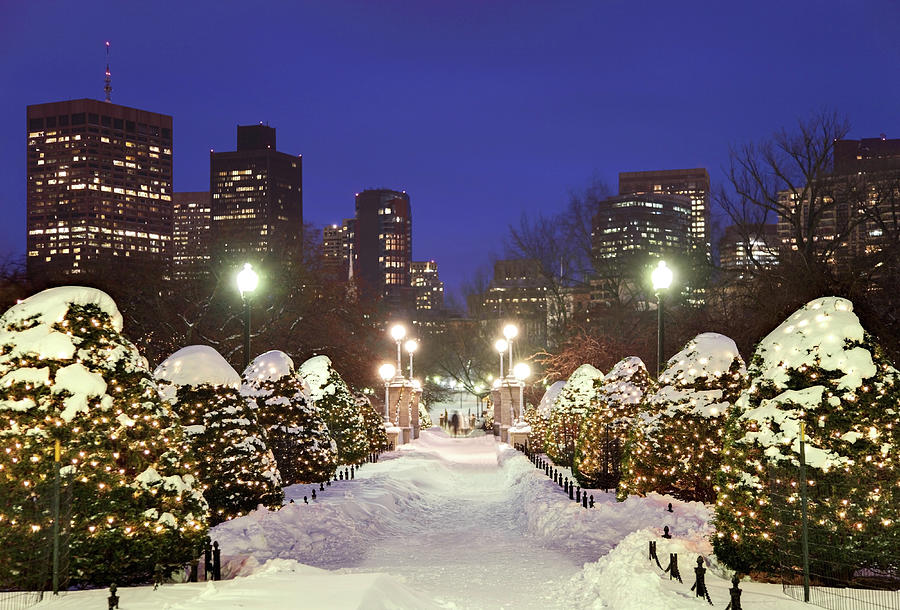 Holidays In Boston Photograph by Denistangneyjr
