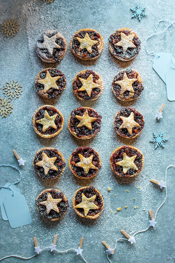 Homemade Mince Pies #1 Photograph by Magdalena Hendey