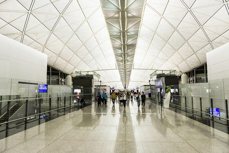 Hong Kong International Airport #1 Photograph by John Harper